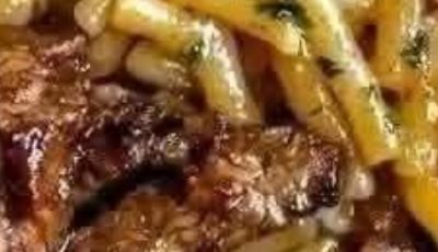 One-Pot Smoky Honey BBQ Steak Pasta