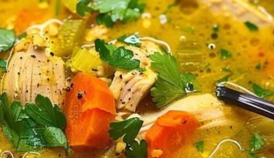 Anti-Inflammatory Turmeric Chicken Soup