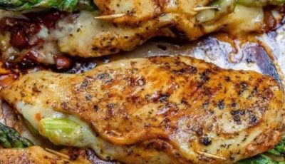 Asparagus Stuffed Chicken