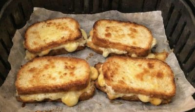 Grilled cheese sandwiches
