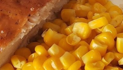 Roast Turkey, Mashed Potatoes, Cornbread Stuffing, and Corn