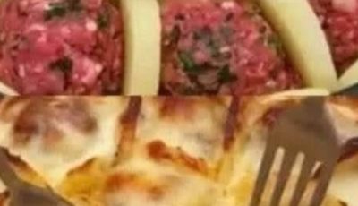 Cheese Meatballs and potatoes