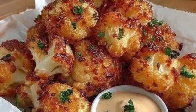 Air-Fried Crispy Cauliflower